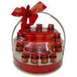 Gift basket with 11 Bottles of Scotch Essence Of Chicken