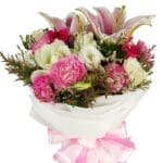 Pinks And Whites Bouquet close